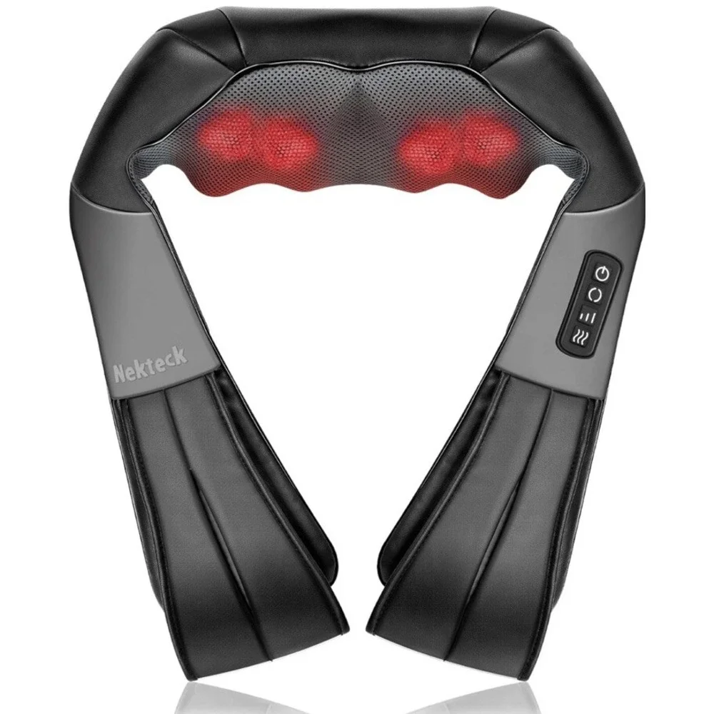 Nekteck Shiatsu Deep Kneading Massage Pillow‎